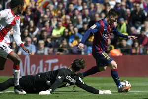 FBL-ESP-LIGA-BARCELONA-RAYO VALLECANO